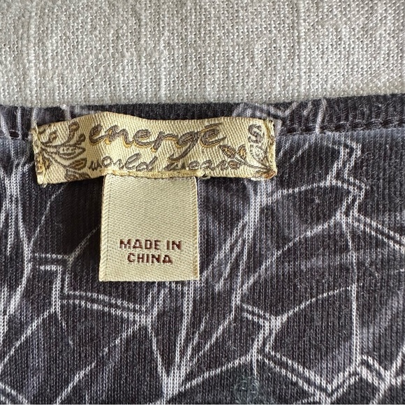 Energie Y2K Babydoll Womens Tunic Top Size S Whimsigoth Boho Fairy Grunge Witchy - Picture 10 of 13